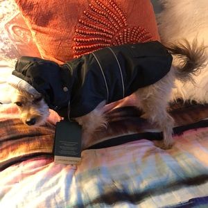 NEW! Telluride Clothing Co.  Dog Jacket w/grey flannel lining w/detachable hood